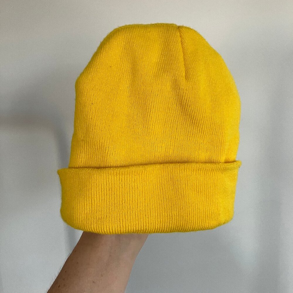 Yellow beanie